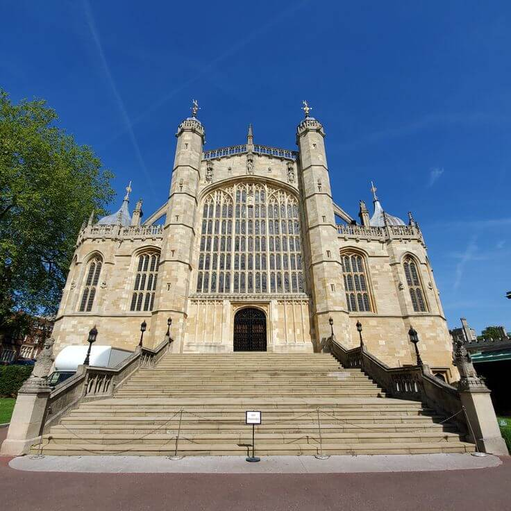 St. George’s Chapel at Windsor Castle, a historic royal church in Windsor, England