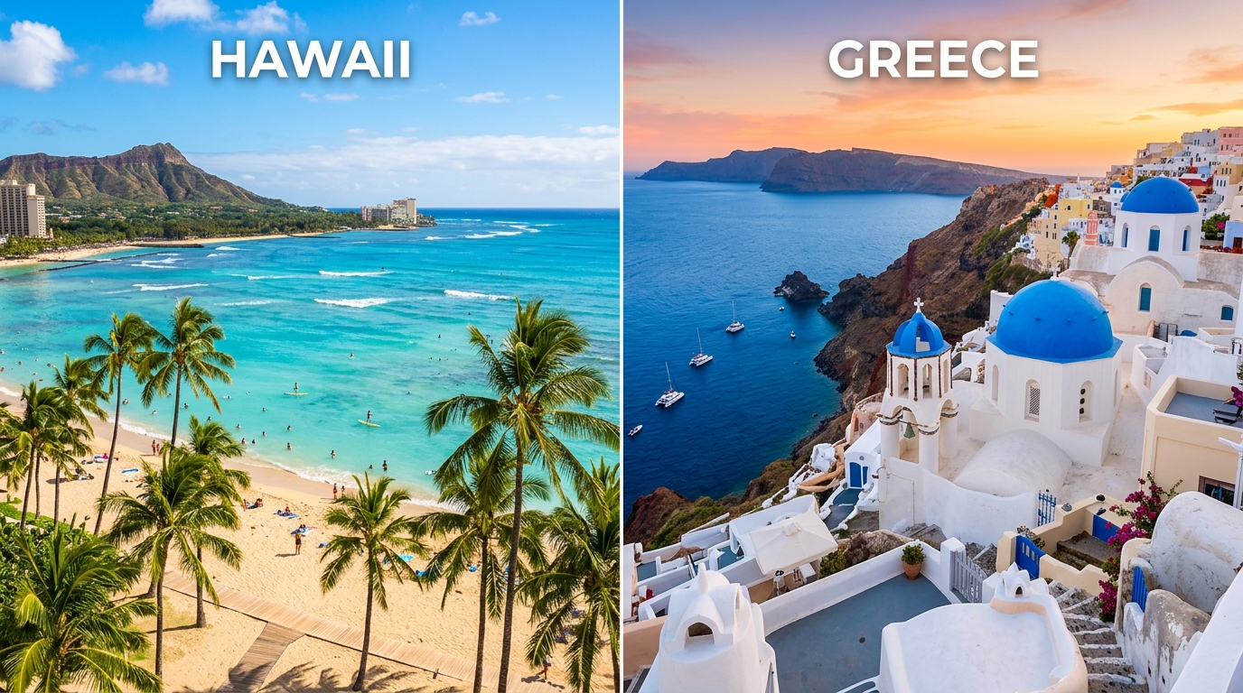 The Best Time to Visit Hawaii vs. Greece: A Complete Season-by-Season Guide