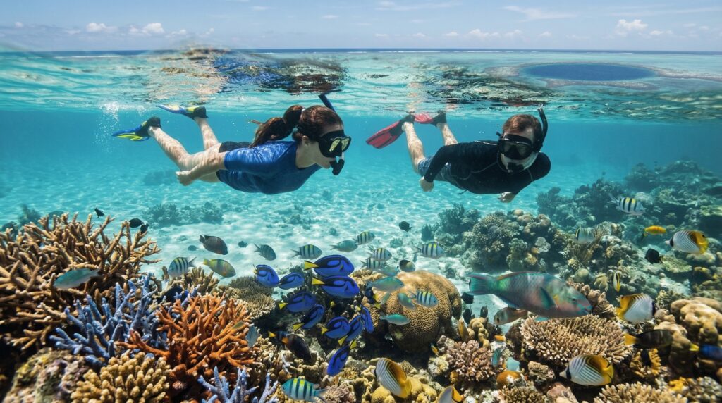 Snorkeling at Nearby Reef
