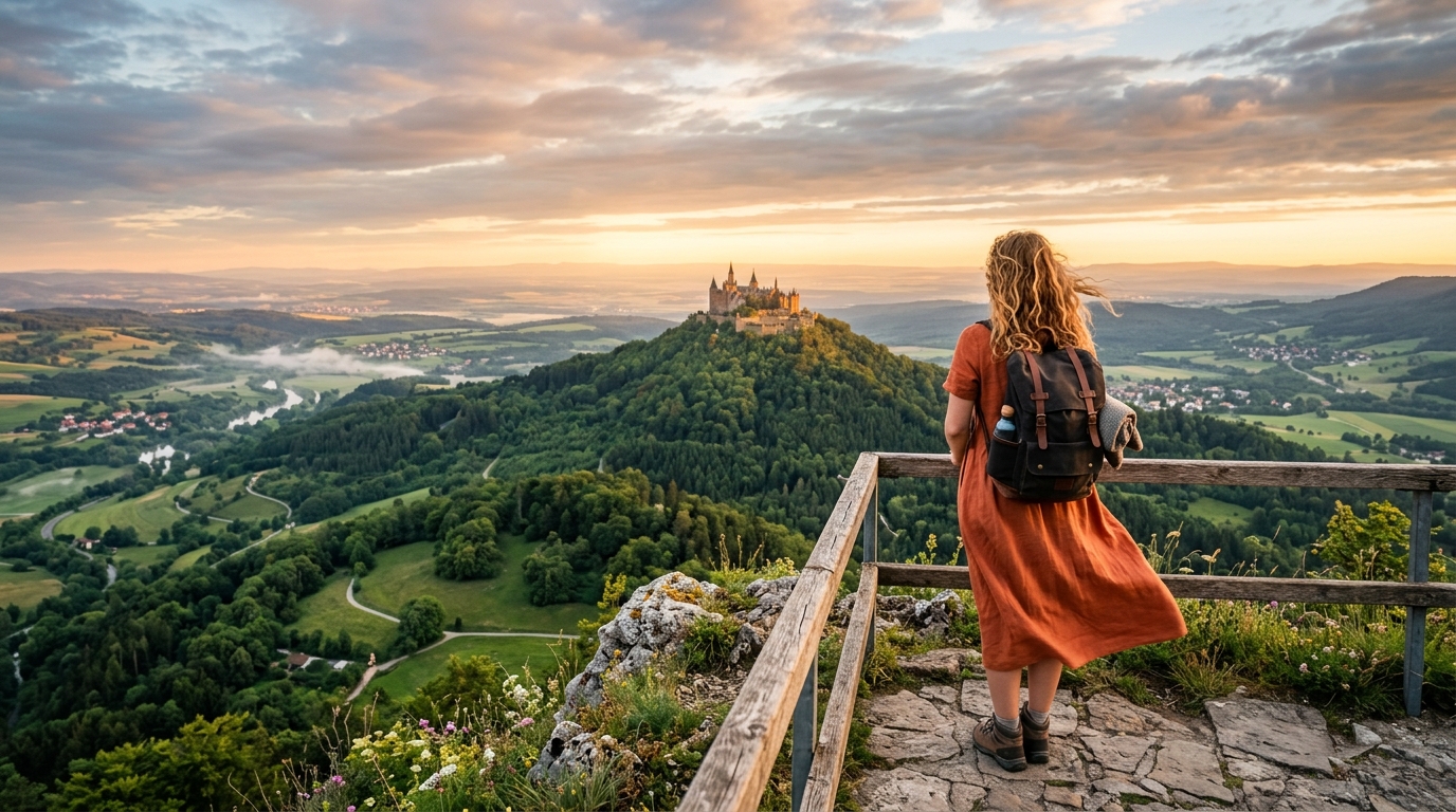 hilltop castle for solo female travelers
