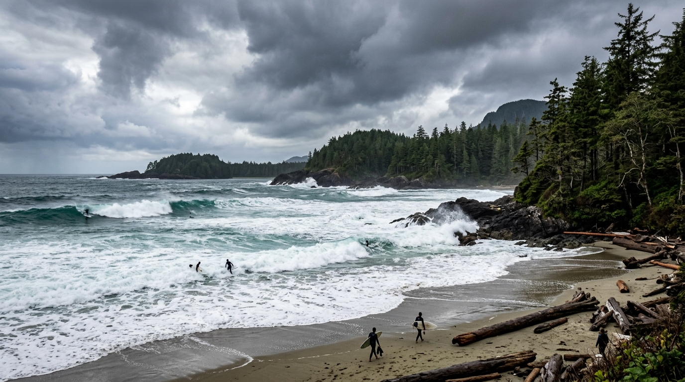 Cox Bay in Tofino