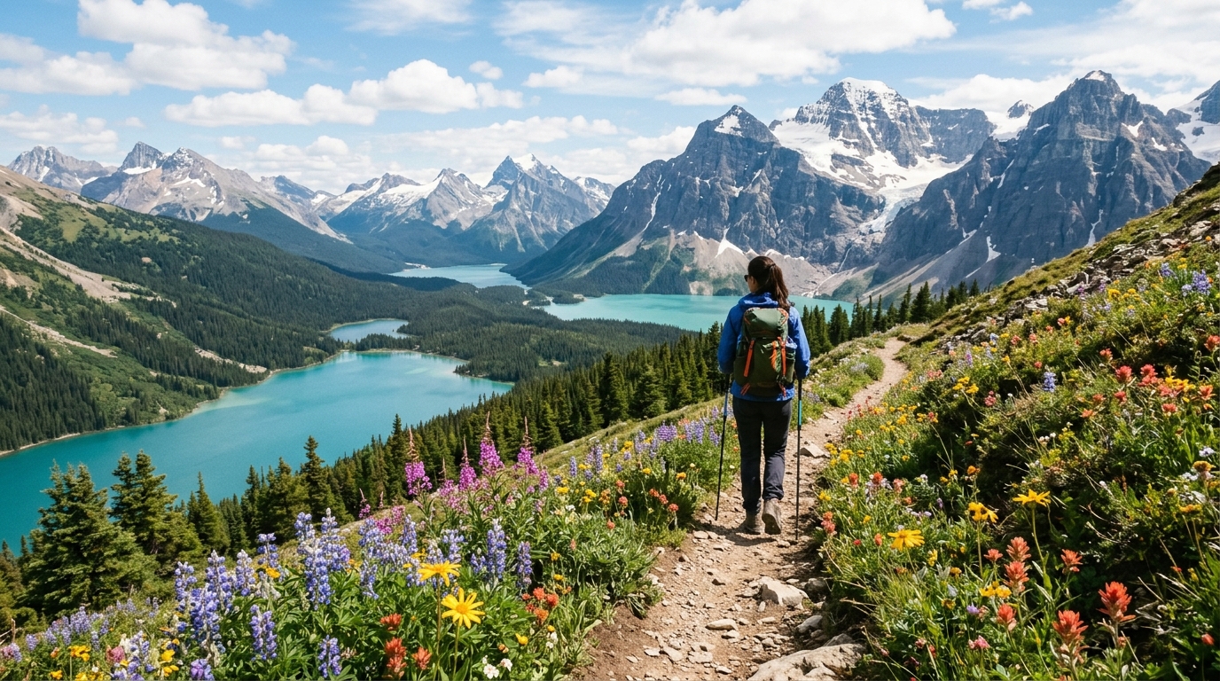 wildflowers in bloom