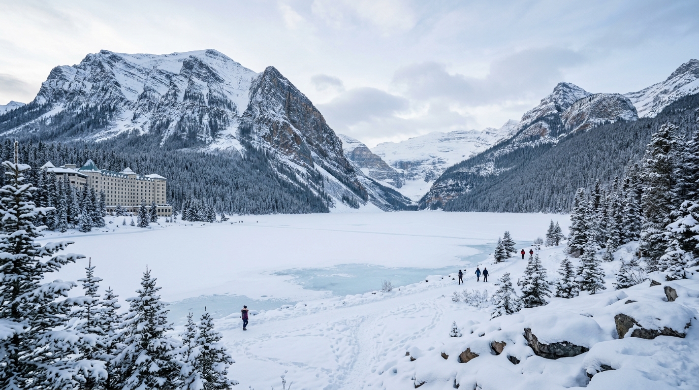 Lake Louise winter