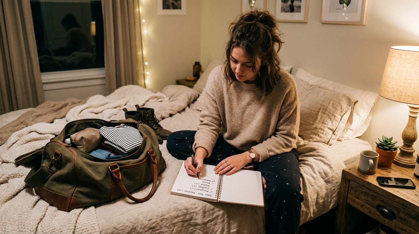 Night Before Departure Checklist
