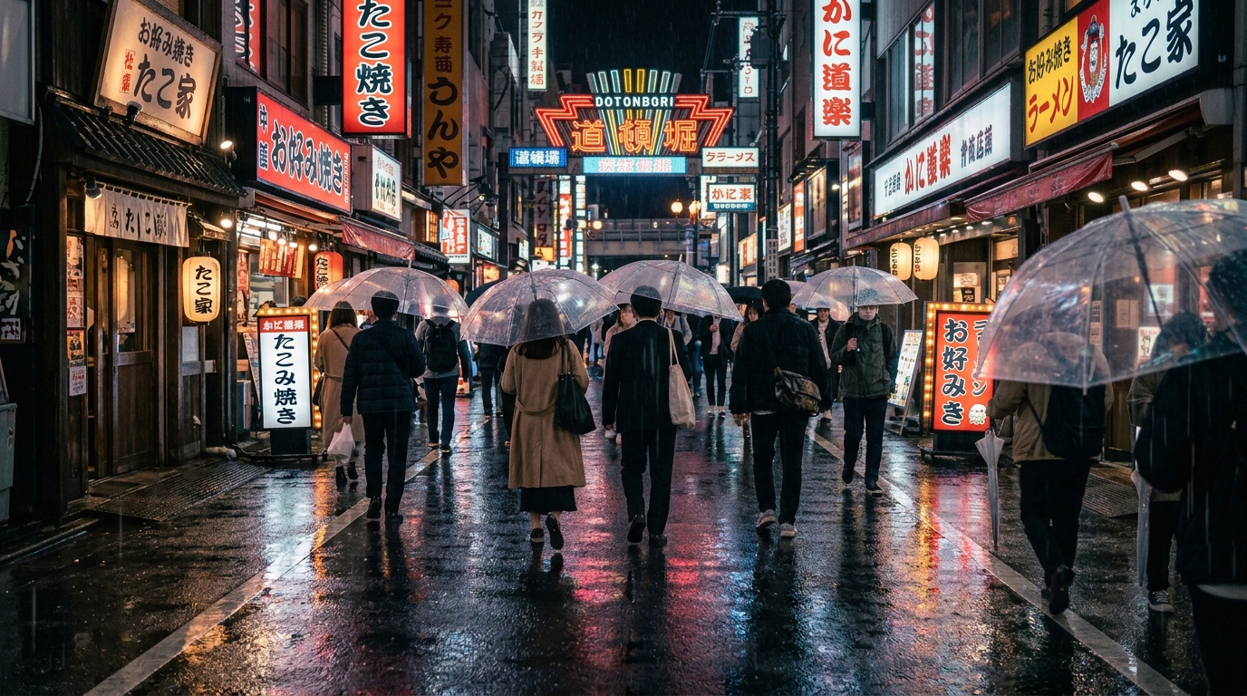 Rainy-day things to do in Osaka