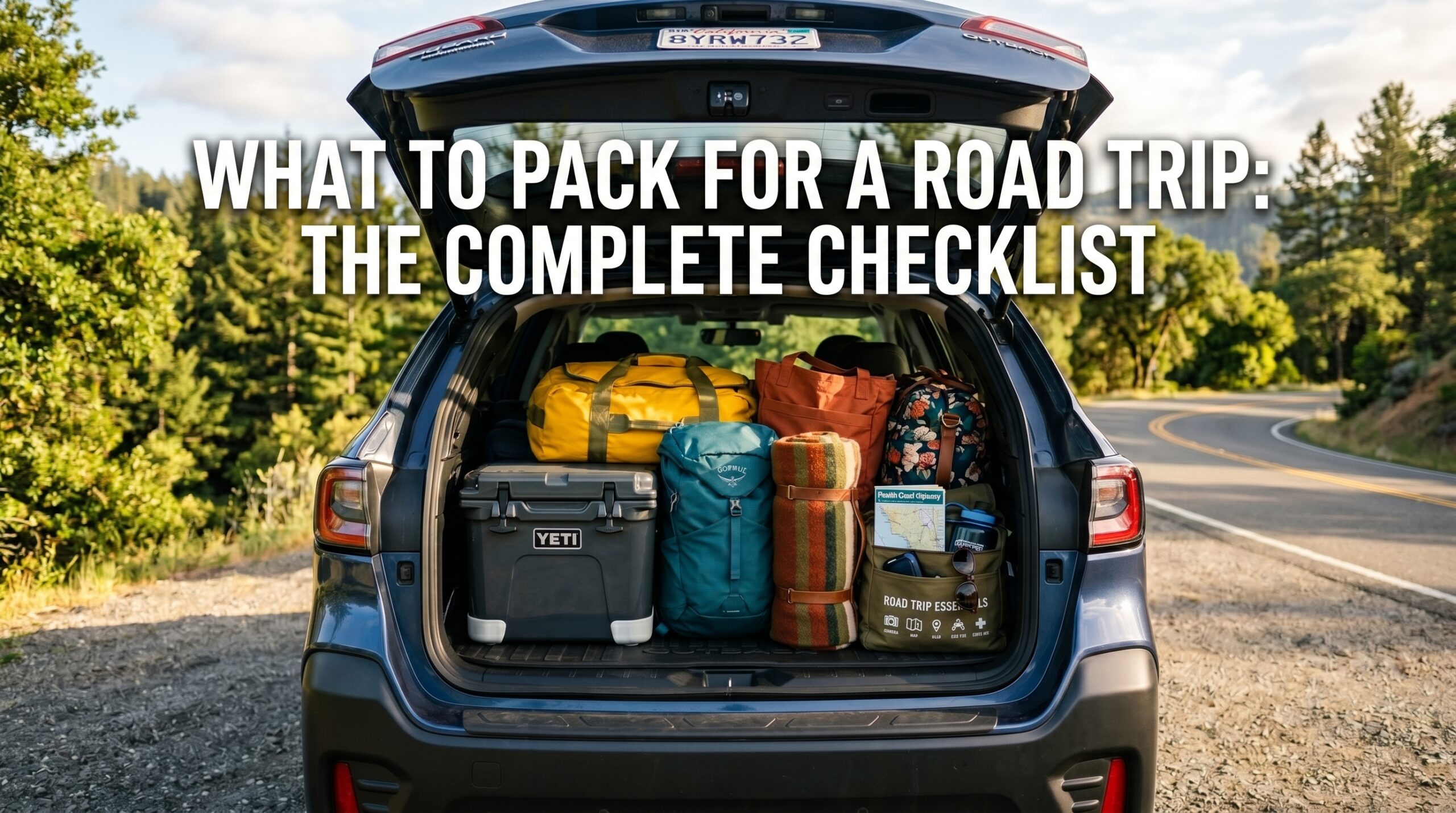 What to Pack for a Road Trip: The Complete Checklist
