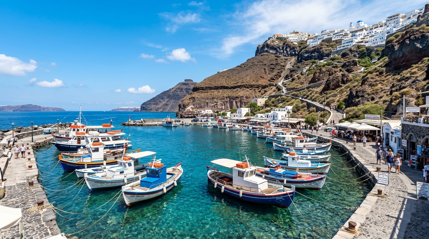 Old Port of Santorini