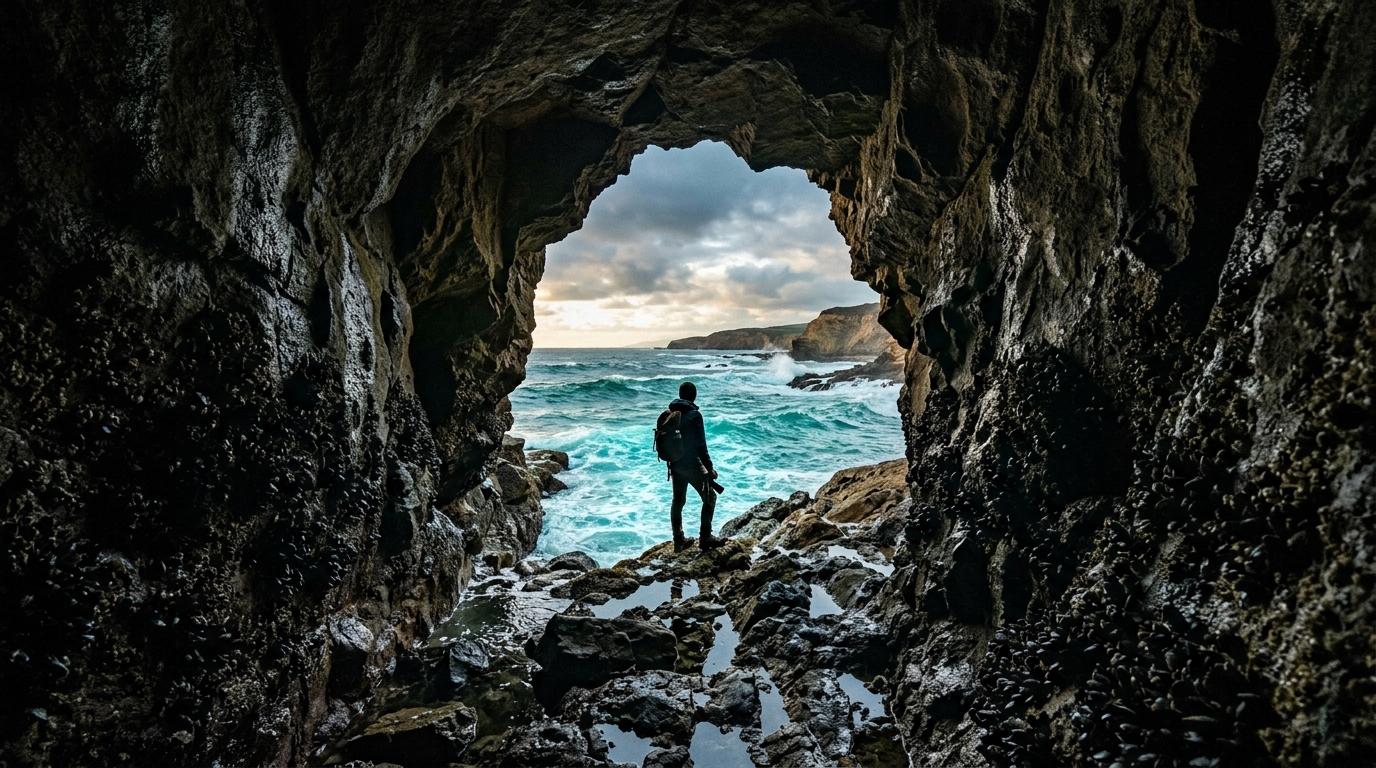 Sea Cave at Little Treasure Cove