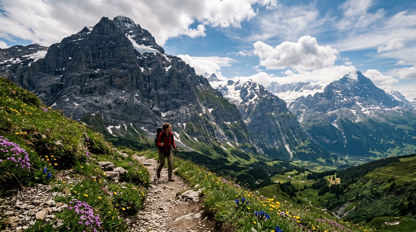 hiking