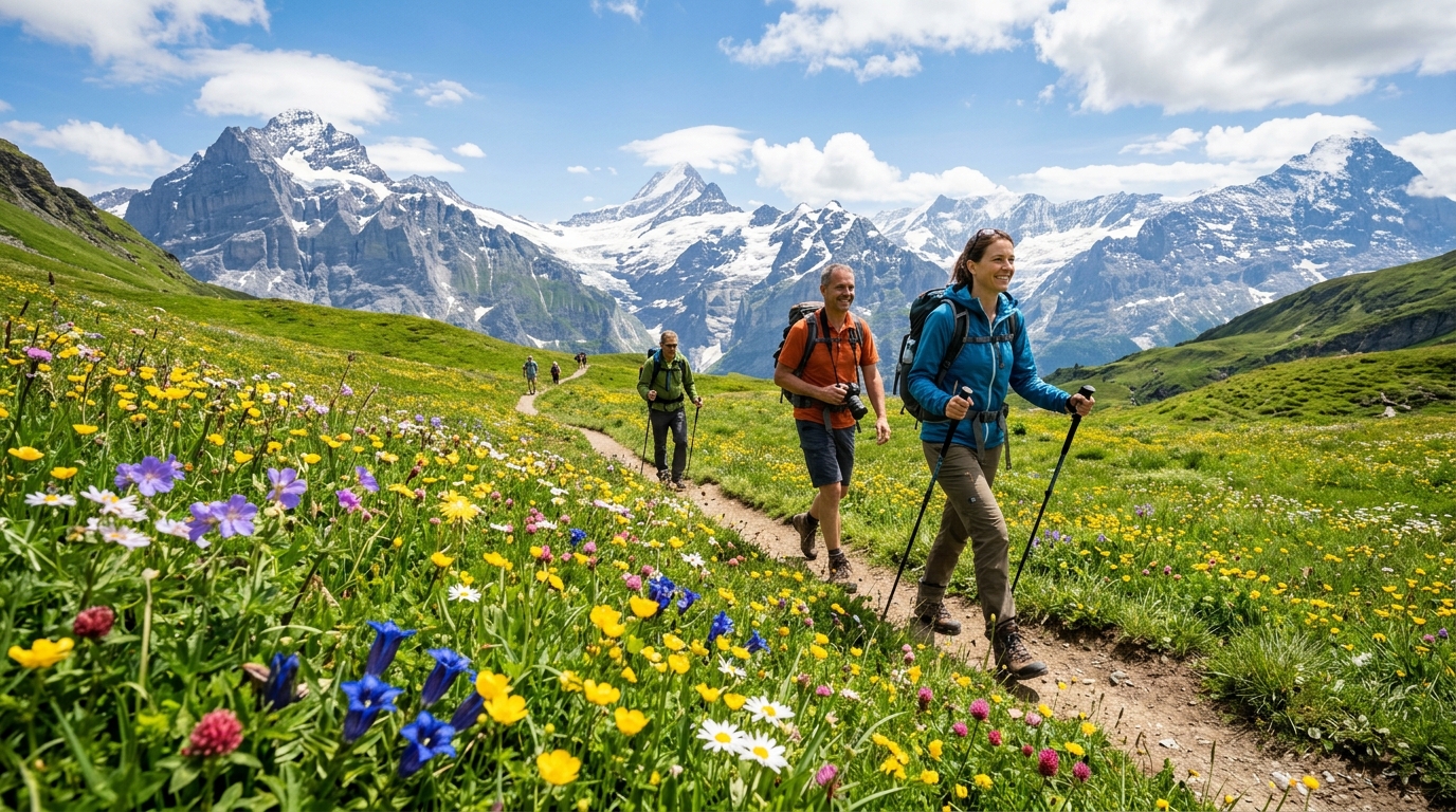 Swiss Alps Summer