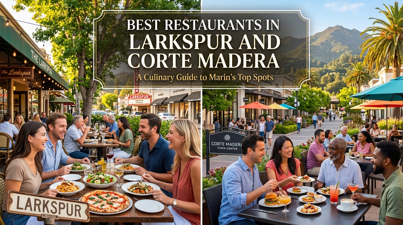 Best Restaurants in Larkspur and Corte Madera