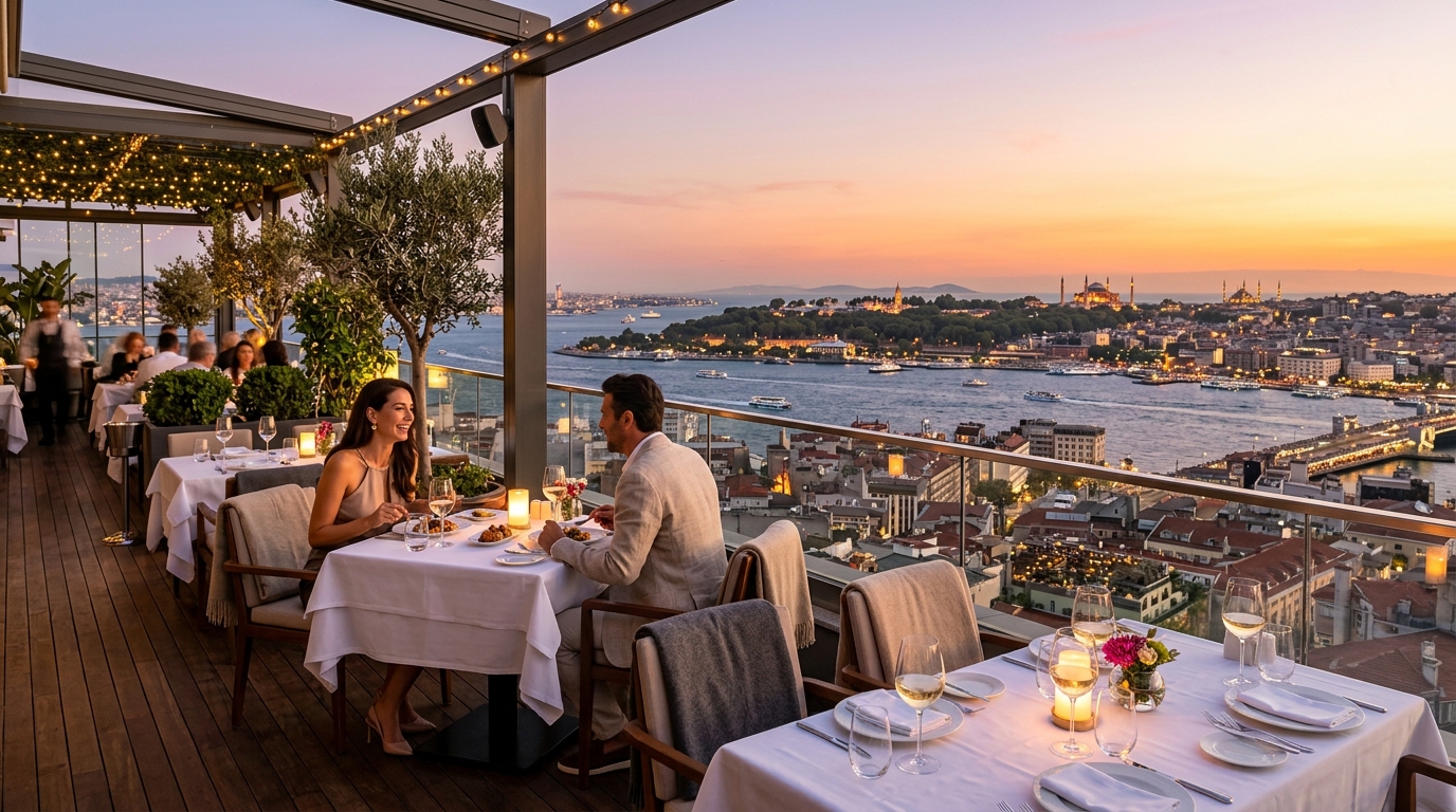 Rooftop Terrace View