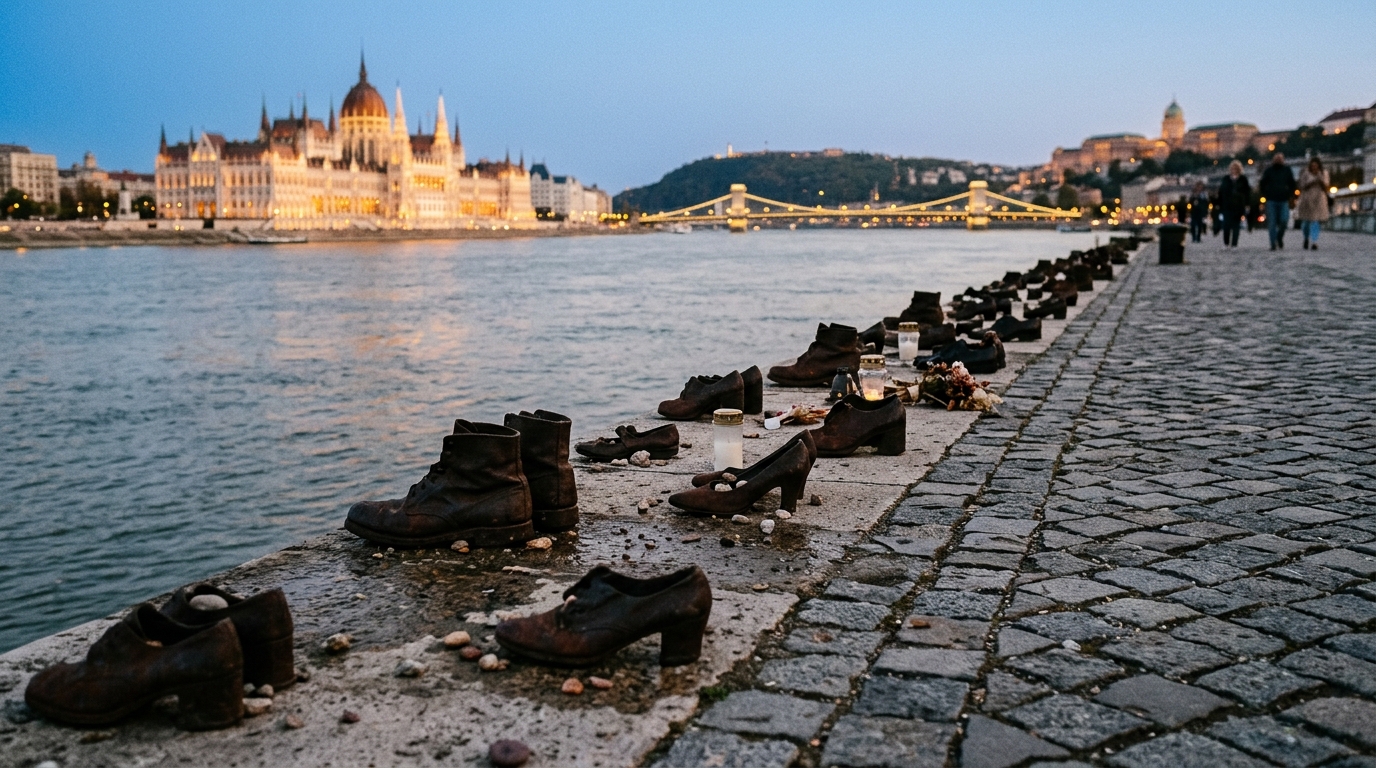Shoes on the Danube Memorial