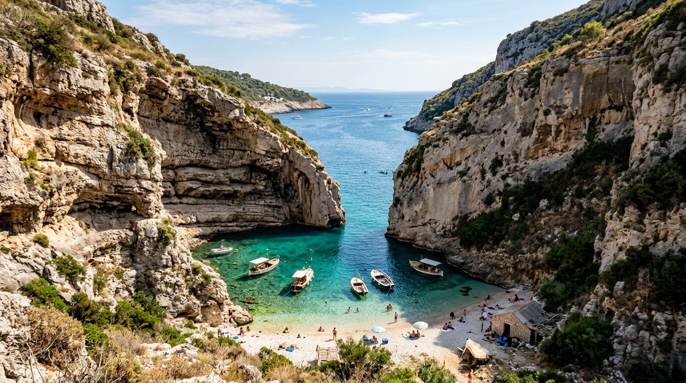 Stiniva Cove, Vis Island