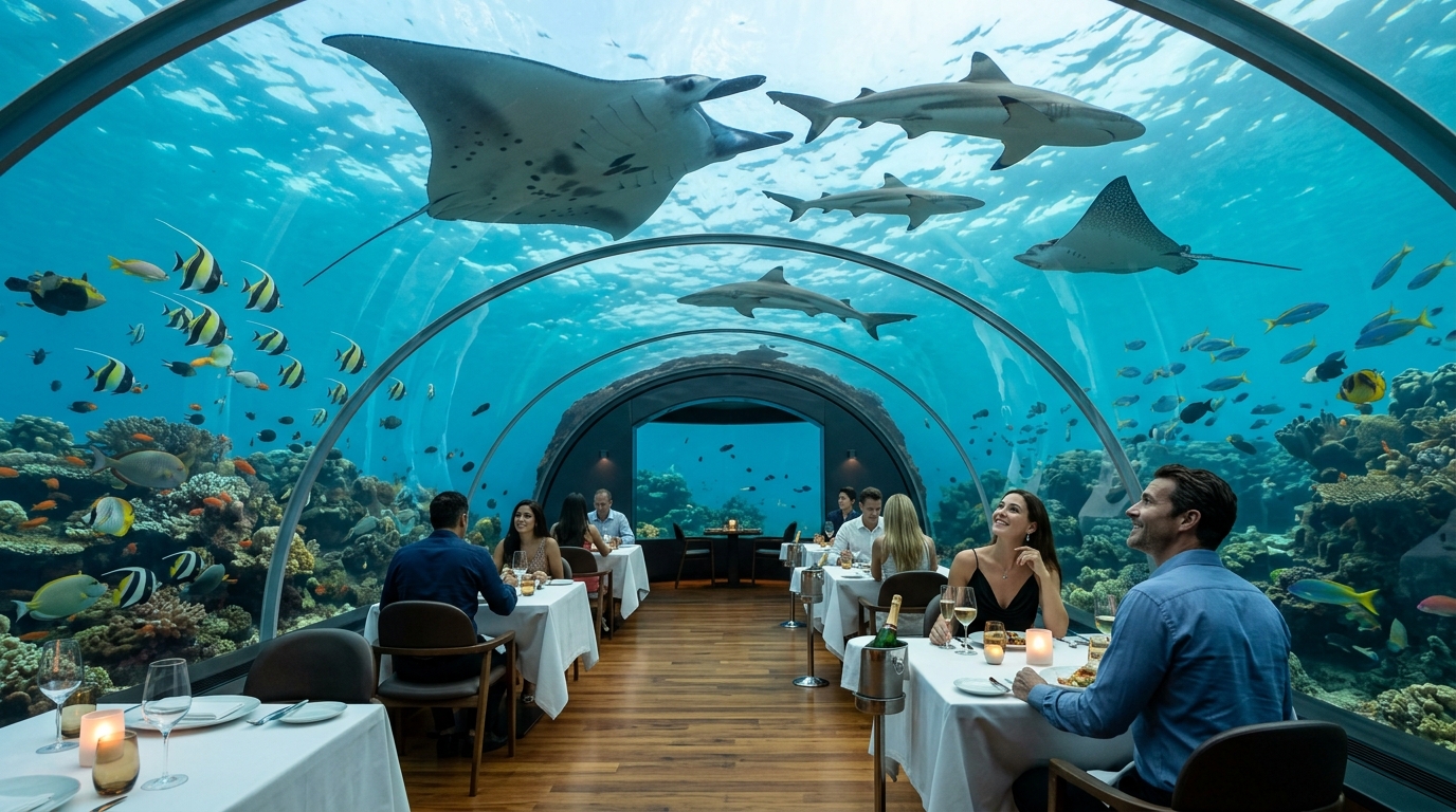 Underwater restaurant