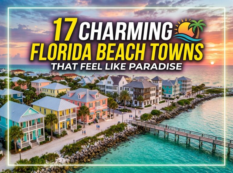 17 Charming Beach Towns in Florida That Feel Like Paradise