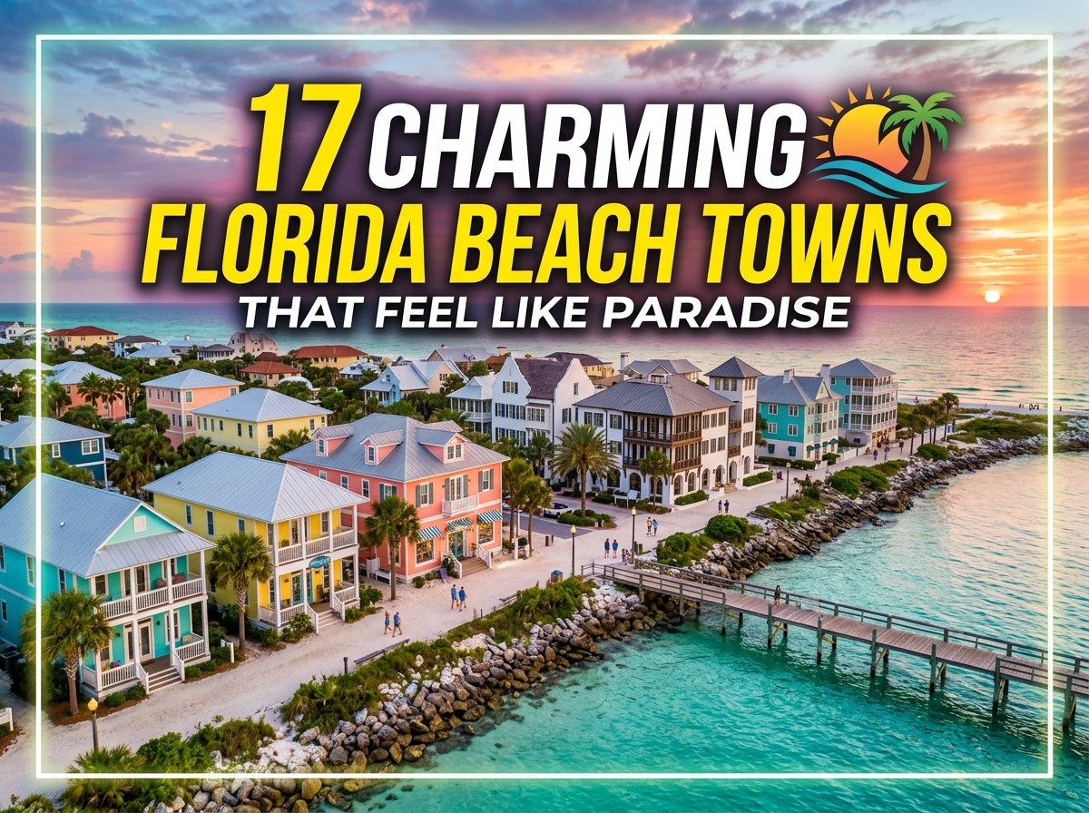 17 Charming Beach Towns in Florida That Feel Like Paradise