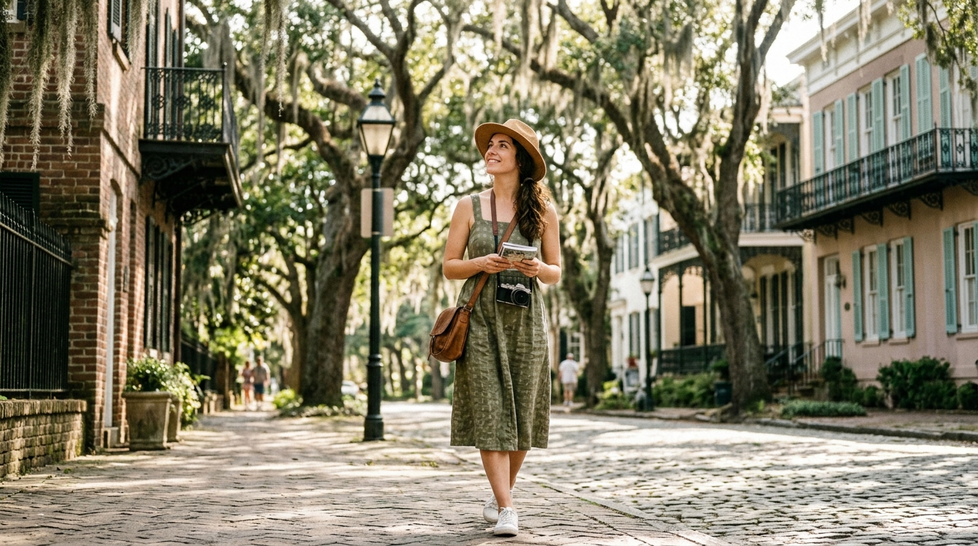 Solo Female Travel in Savannah