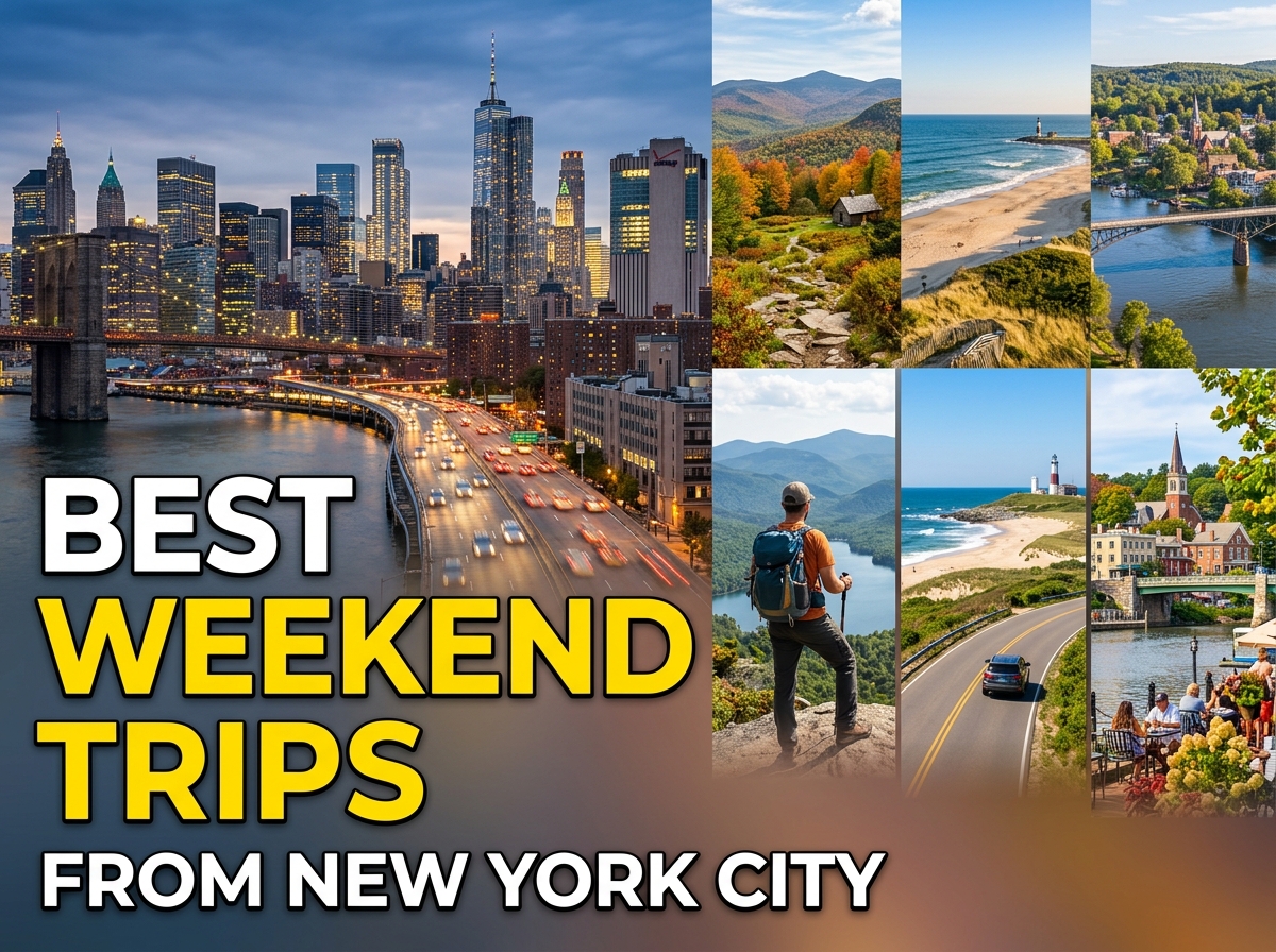 Best Weekend Trips from New York City: The Complete Guide