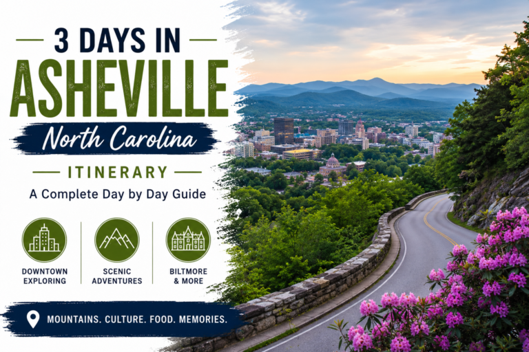 3 days in Asheville North Carolina itinerary