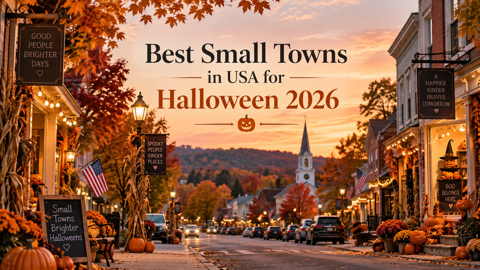 Best Small Towns in USA for Halloween 2026