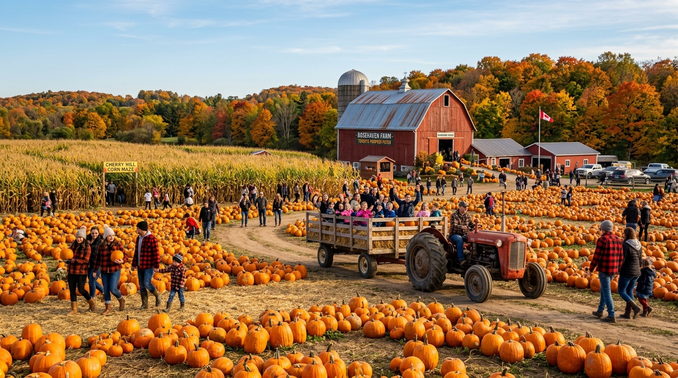Best Pumpkin Patches Near Toronto