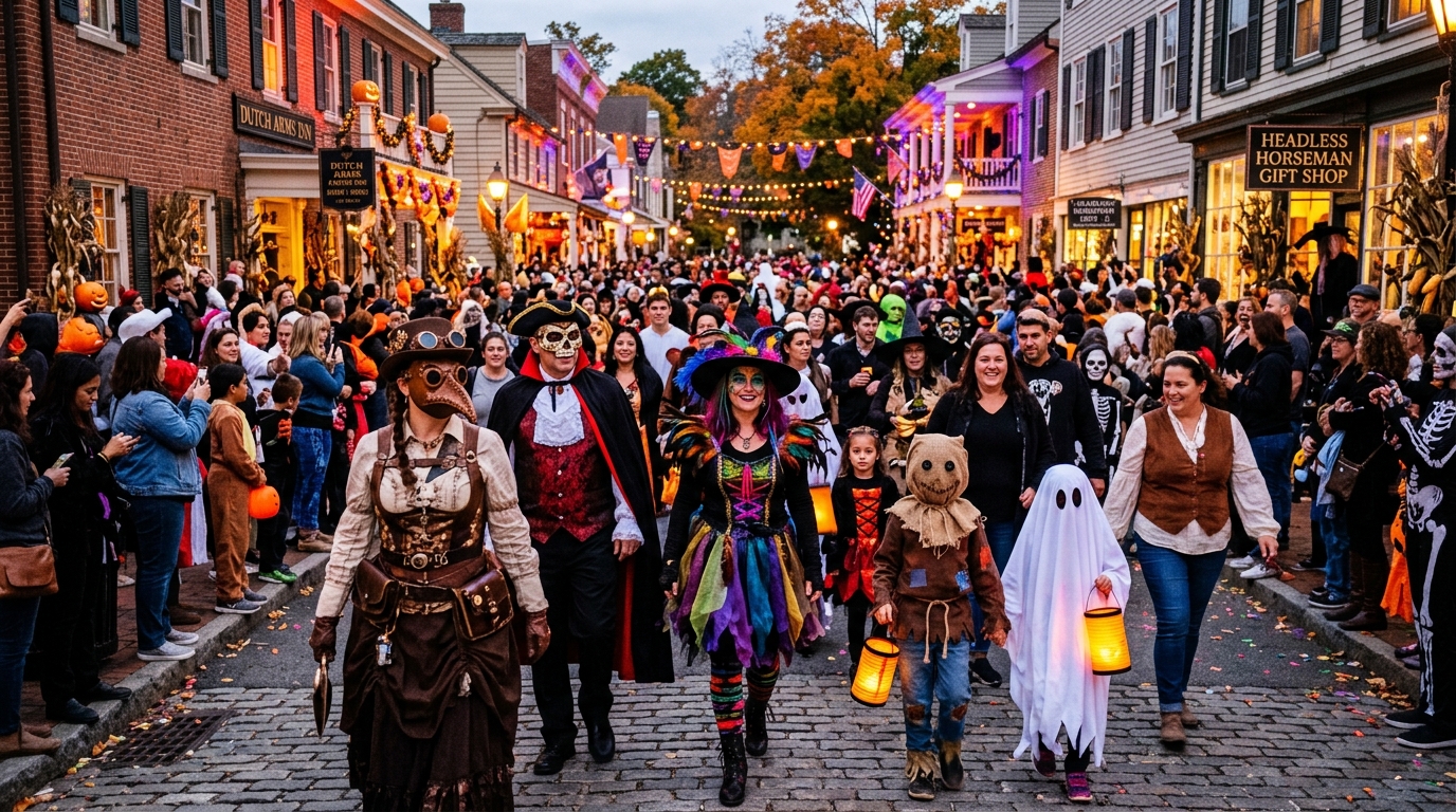 Best Small Towns in USA for Halloween 2026