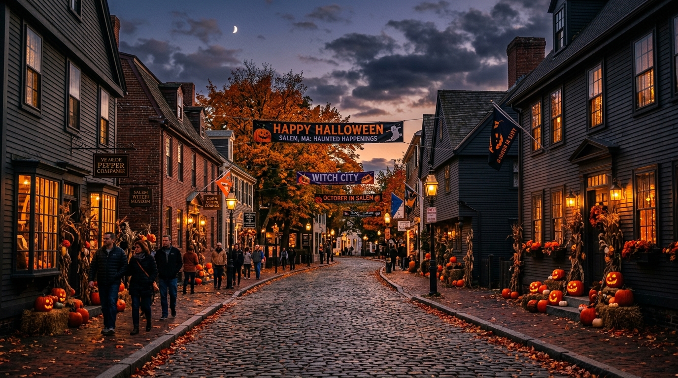 Best Small Towns in USA for Halloween 2026