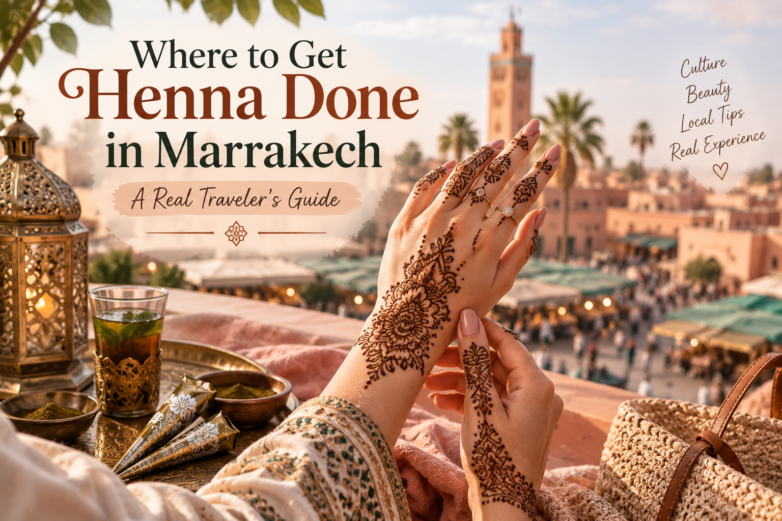 where to get henna done in Marrakech