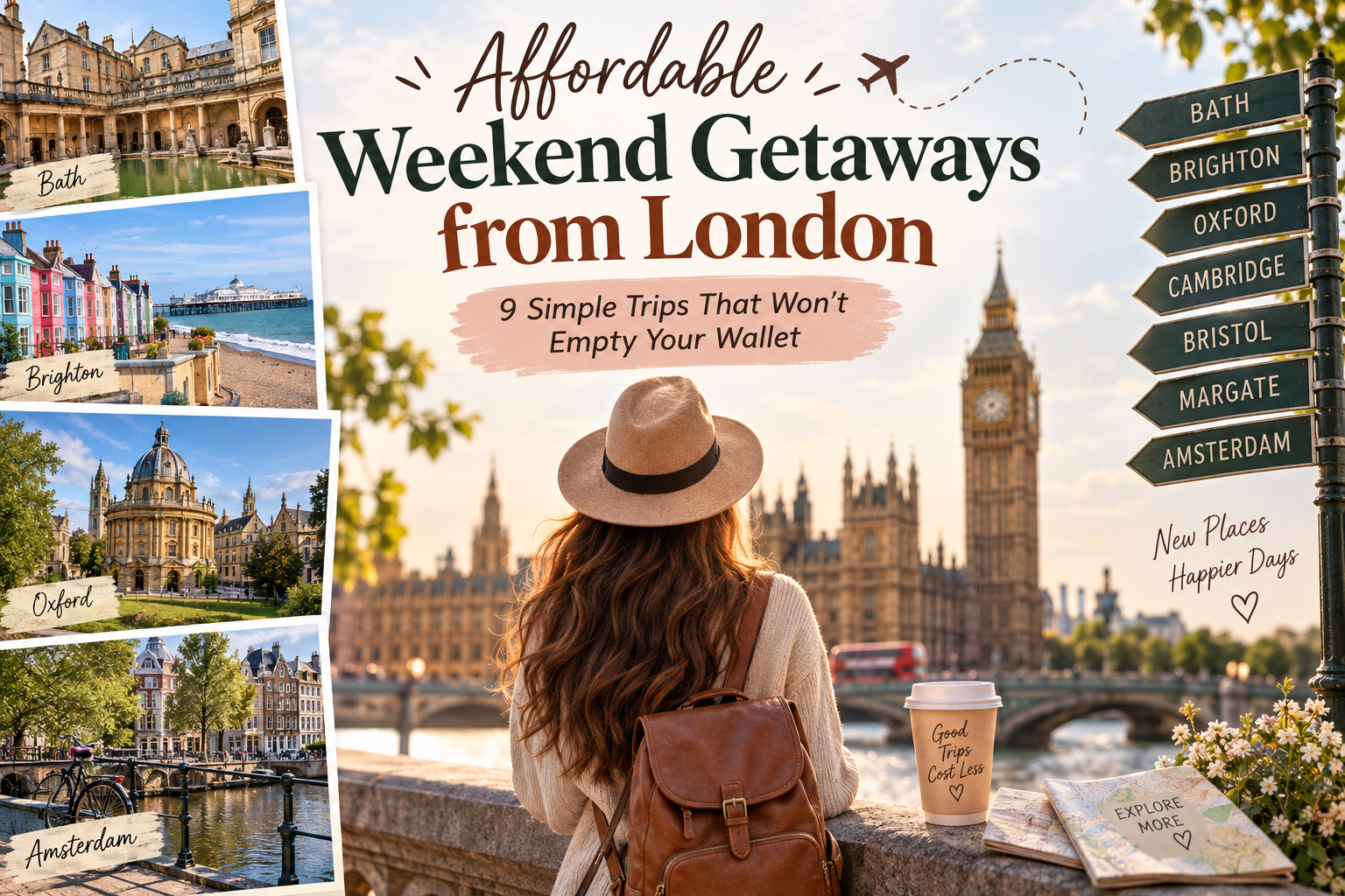 Affordable weekend getaways from London